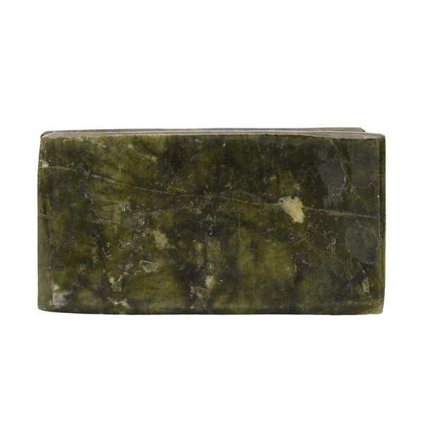 Handgefertigte Pixiufigur aus Serpentin, 12x10x4,5cm image number 4