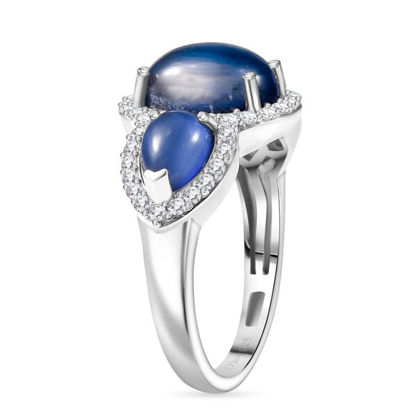 D'Joy Aurora Mondstein und Zirkon Ring - 5,10 ct image number 4