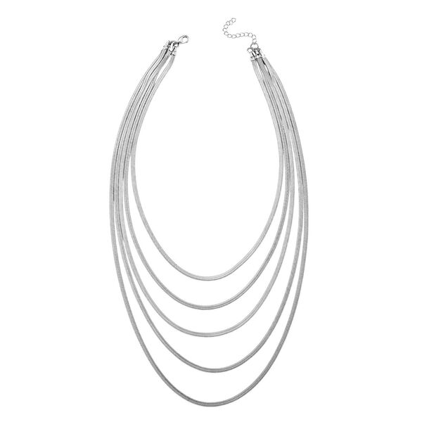 316L Edelstahl Halskette ca. 43 cm ca. 23,00g image number 4