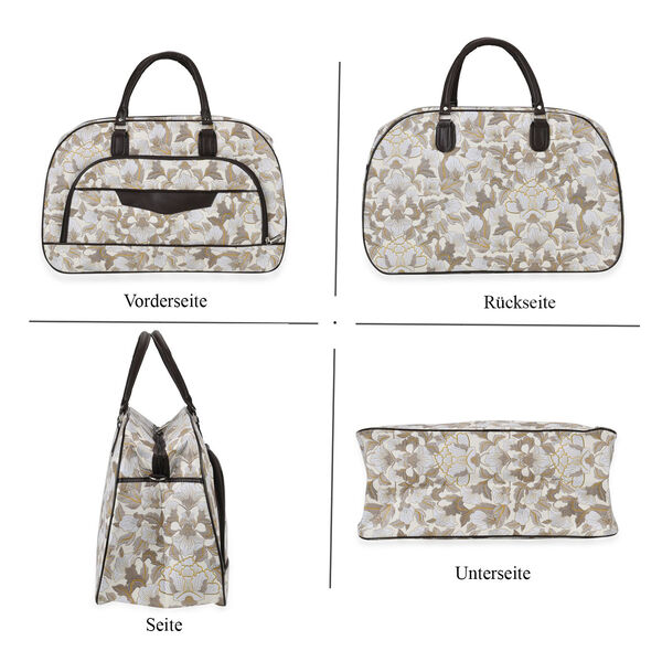 Kleine Reisetasche, Beige image number 2