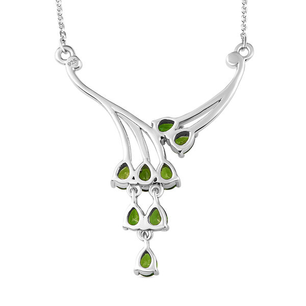 Nat&uuml;rliche Chromdiopsid-Halskette - 1,31 ct. image number 5