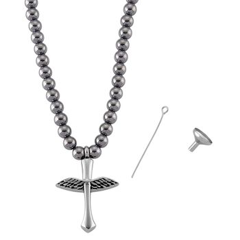 Terahertz Halskette ca. 18 cm + 5 cm Extender, 316L Edelstahl ca. 85,00 ct.