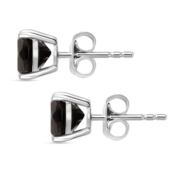 D'Joy Elite Shungit Ohrringe 925 Silber platiniert ca. 1.80 ct image number 4