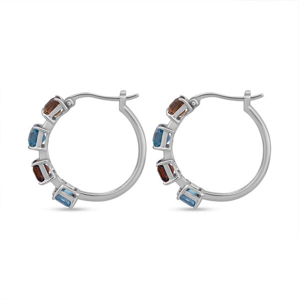 AAA mehrfarbige Zirkon-Ohrringe - 6,25 ct. image number 4