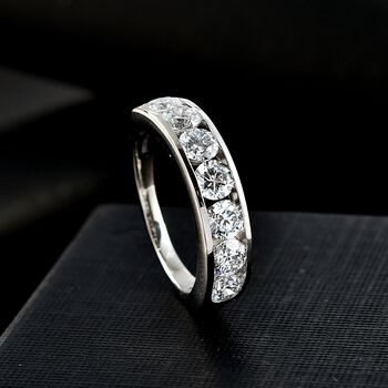 LUXURIANT SGL zertifizierter VS-EF Labor Diamant Ring in 950 Platin - 2 ct.