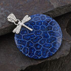 Royal Bali Kollektion - blauer Korallen-Anhänger, 925 Silber image number 2