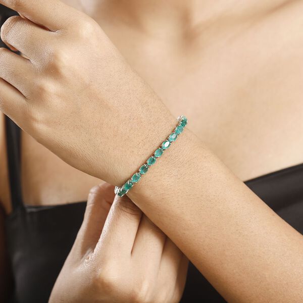 Smaragd Triplett Quarz Armband - 18,84 ct. image number 3