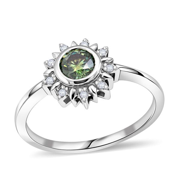 D'Joy Paraiba Moissanit und Moissanit Ring - 0,49 ct. image number 3