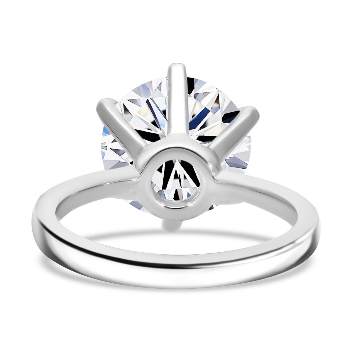 LUXURIANT DIAMOND IGI zertifizierter VS EF Labor Diamant Ring 950 Platin 5 ct. SHOPLC