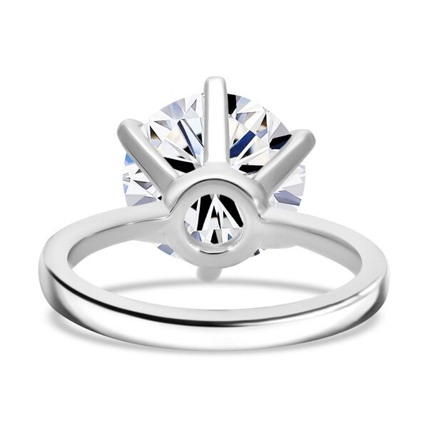 LUXURIANT IGI zertifizierter VS-EF Labor Diamant Ring in 950 Platin - 5 ct. image number 3