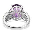 Lusaka Amethyst und Zirkon-Ring - 4,85 ct. image number 5