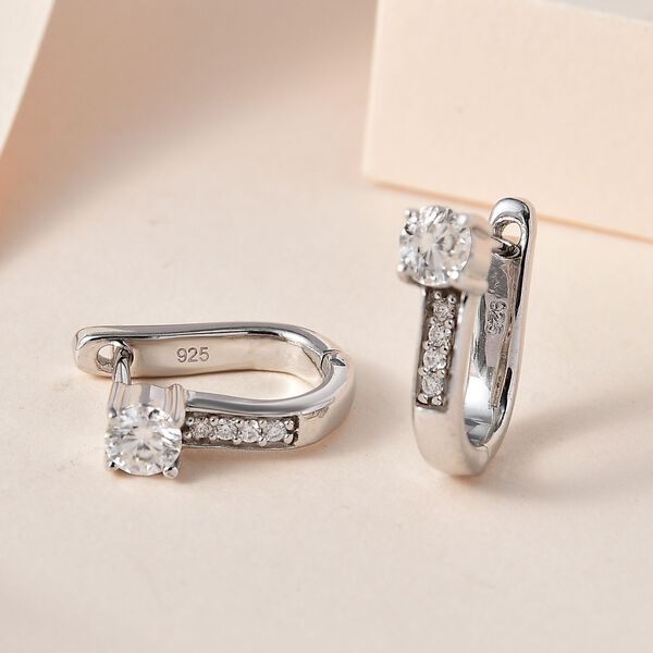 Moissanit Ohrringe - 0,54 ct. image number 5