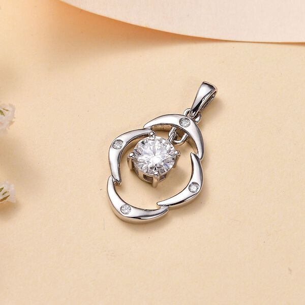 Moissanit Anhänger - 1,04 ct. image number 2
