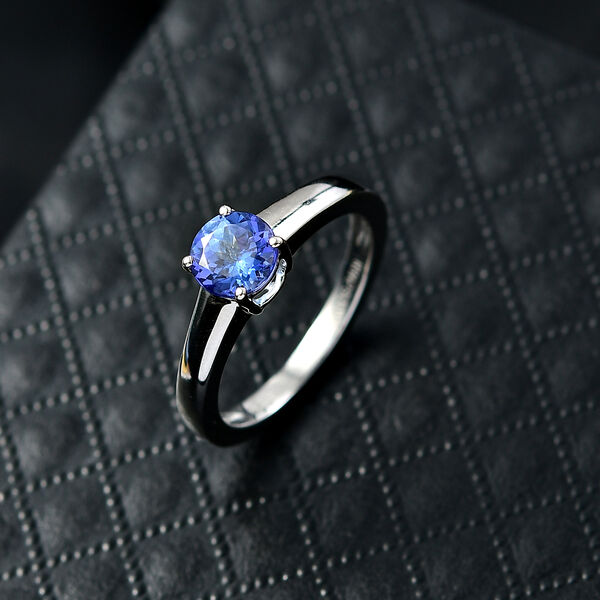 RHAPSODY AAAA Tansanit Ring in 950 Platin - 1 ct. image number 2