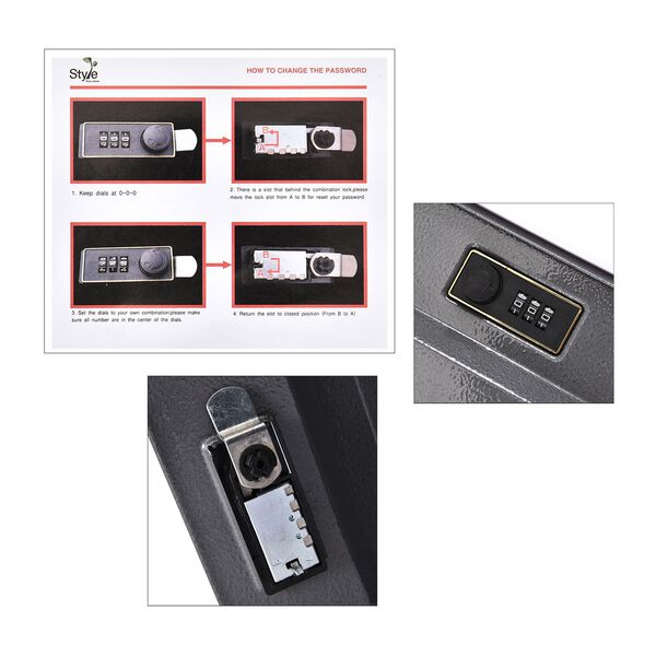 Pisa Turm Tresor mit Zahlenschloss image number 7