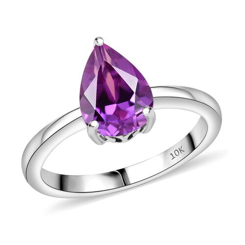 AAA Lab Grown Farbwechsel Saphir Ring 417 Gold (Größe 20.00) ca. 2,50 ct image number 0
