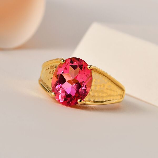 Sunset Triplett Quarz Ring- 3,82 ct. image number 2