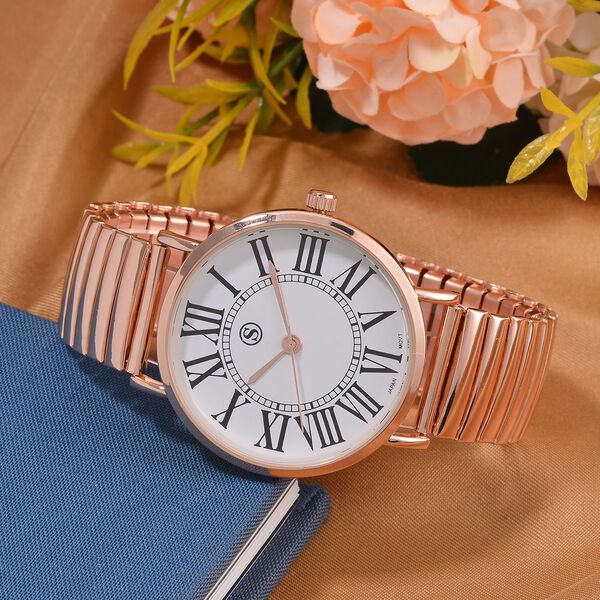 Reiner Edelstahl Std RoseUhren 17 cm ca. 50,00g image number 2