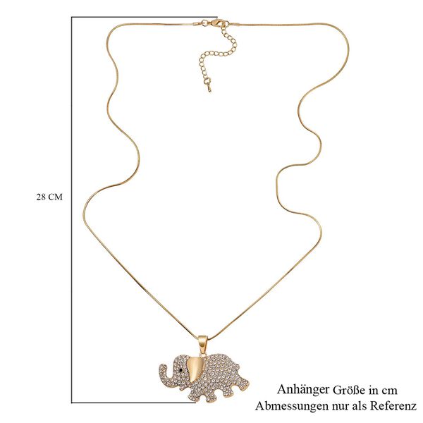 Schwarzer Kristall, Weißer Kristall Halskette, ca. 70 cm image number 5