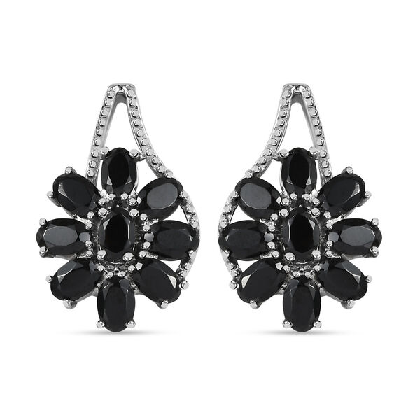 Schwarzes Spinell-Schmuckset - 34,73 ct. image number 10