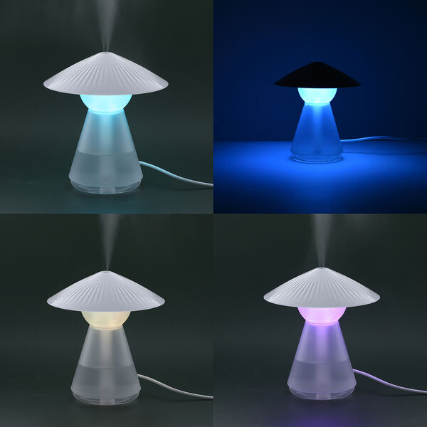 Luftbefeuchter mit Nachtlicht, Wei&szlig; image number 1