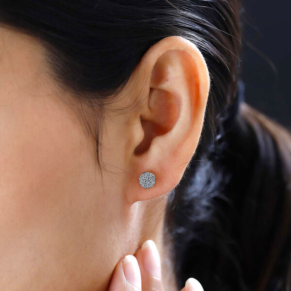 Moissanit Ohrringe - 0,44 ct. image number 7