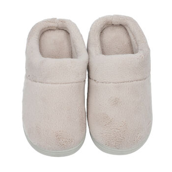 Anti-Erm&uuml;dung Comfort Memory Foam Hausschuhe, Gr&ouml;&szlig;e 37, Beige