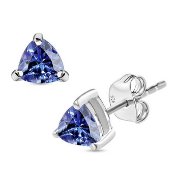 Tansanit Ohrringe - 0,67 ct.