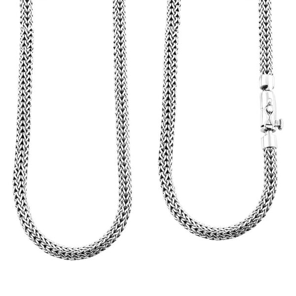 Royal Bali - Tulang Naga Halskette, 925 Silber ca. 45 cm, ca. 59,88g