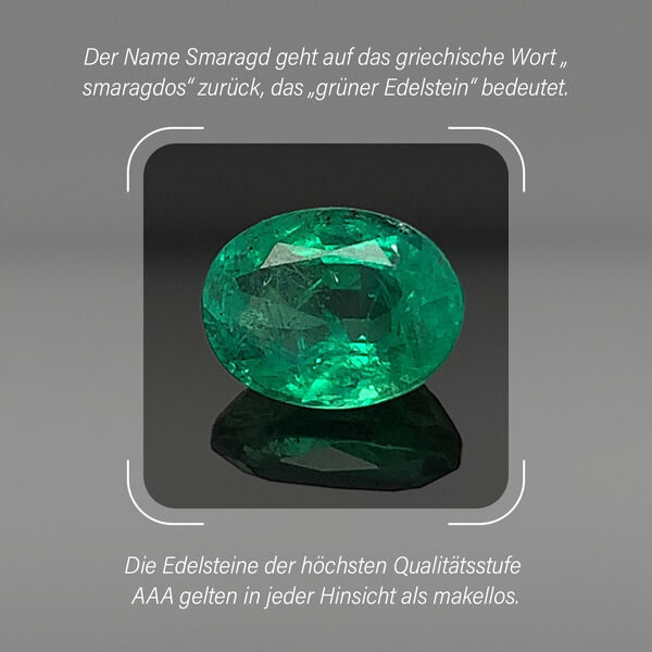 AAA Kagem Sambischer Smaragd und  Diamant Ring, ca. 1,54 ct image number 2