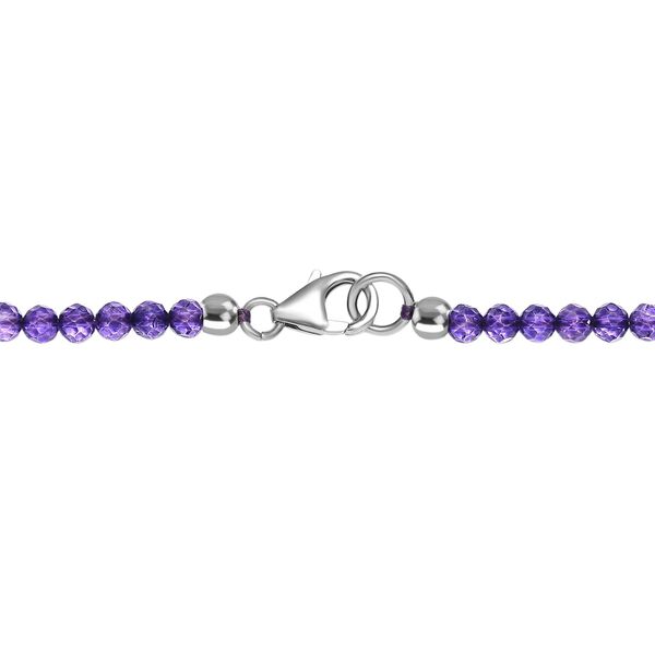 Afrikanische Amethyst 50cm Halskette - 31 ct. image number 5