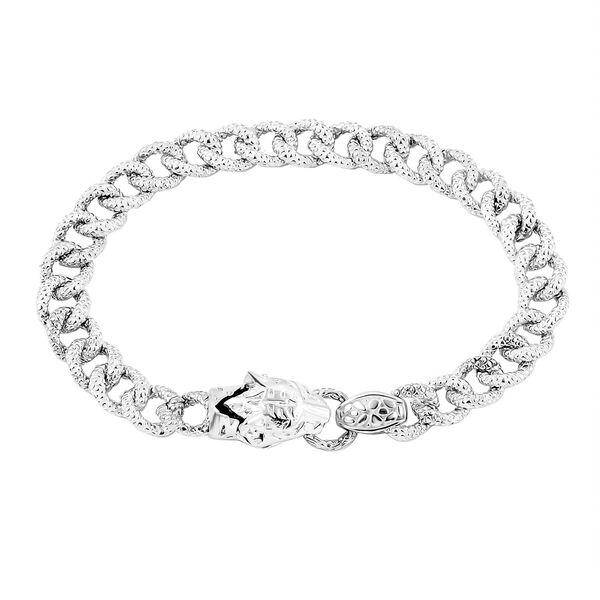 Royal Bali - Panther-Motiv-Armband, 925 Silber, ca. 19 cm ca. 25.39g image number 0