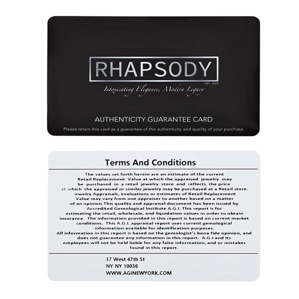 Rhapsody AAAA Tansanit, Weißer Diamant Ring 950 Platin (Größe 19.00) ca. 2,10 ct image number 8