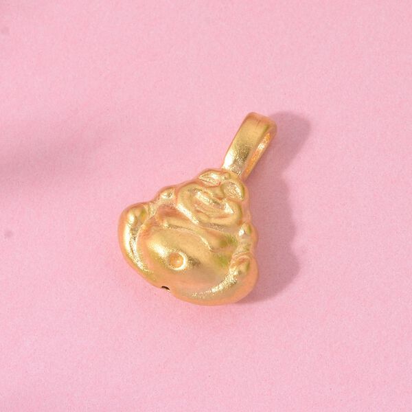 Buddha Anh&auml;nger in 999 Gold image number 1