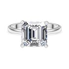 LUXURIANT DIAMOND - Lab Grown Diamant IGI zertifiziert VS/G Ring 950 Platin (Größe 19.00) ca. 5.00 ct