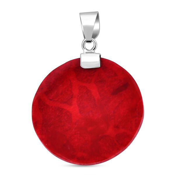 Royal Bali Kollektion - Rote Koralle Ohrringe und Anh&auml;nger image number 9