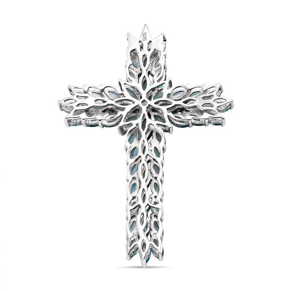 Paraiba Apatit Anhänger - 8,48 ct. image number 5