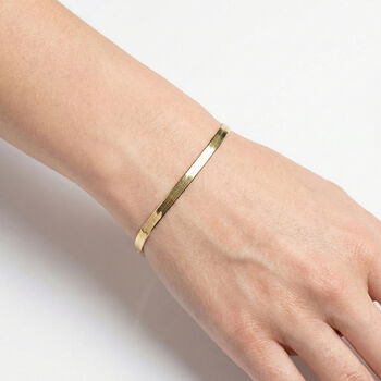 MAGICFLEX 925 Silber vergoldet Armband ca. 18 cm + 2.5 cm Extender, ca. 2,82g