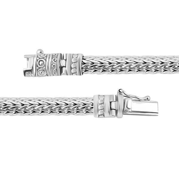 Royal Bali Kollektion - Tulang Naga Armband in 925 Silber image number 4