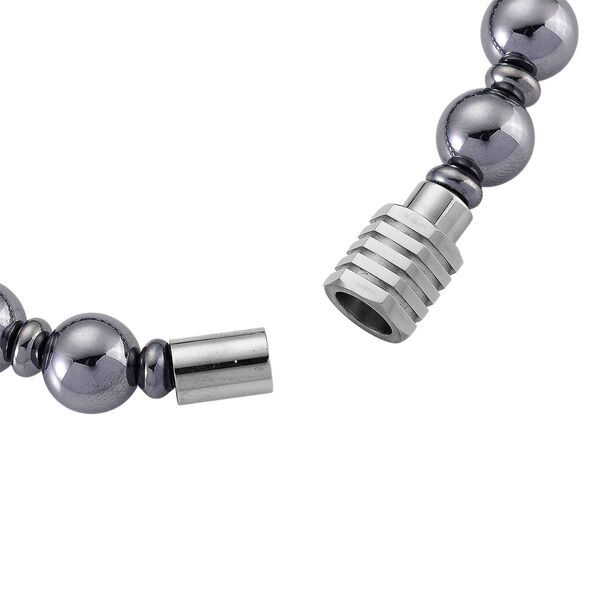 Terahertz Armband ca. 19 cm Reiner Edelstahl ca. 130,00 ct. image number 5