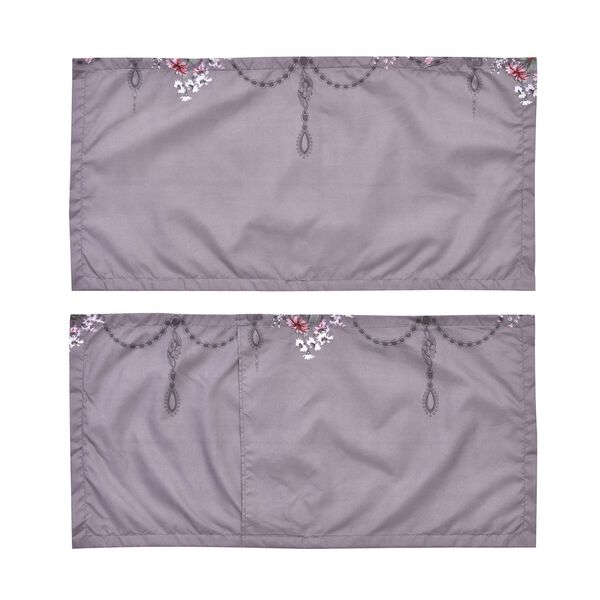 6er Set, Bettw&auml;sche, 2 Deckenbez&uuml;ge 135x200cm, 2 Kissenbez&uuml;ge 40x80cm, 2 Kissenbez&uuml;ge 80x80cm, grau image number 5