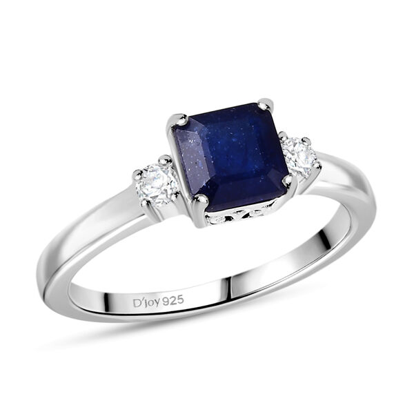 D'Joy AA Masoala Saphir und Moissanit Ring - 1,77 ct. image number 3