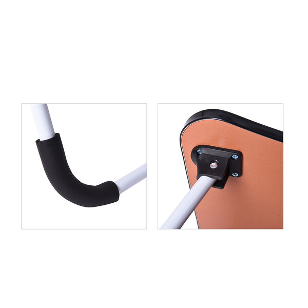 Multifunktionaler Klapptisch mit Becher-, Tablet- und Kartenhalter, Schwarz  image number 7