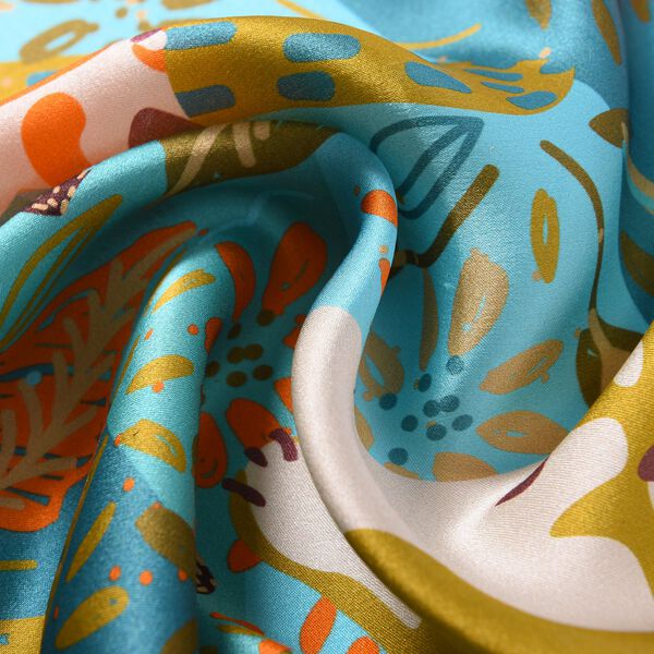 LA MAREY 100% natürlicher Maulbeerseiden Schal image number 3