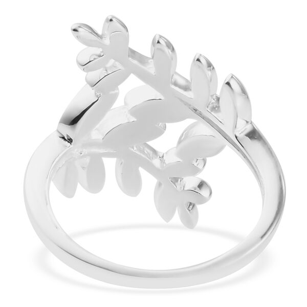 ALLORO Bypass-Ring mit Blattmotiven image number 6