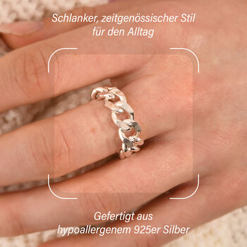 Elektroform Panzerketten-Glied Bandring