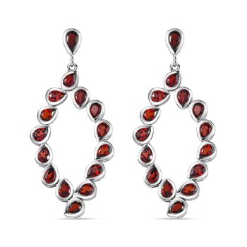 Mosambik Granat Ohrringe, ca. 6,23 ct.