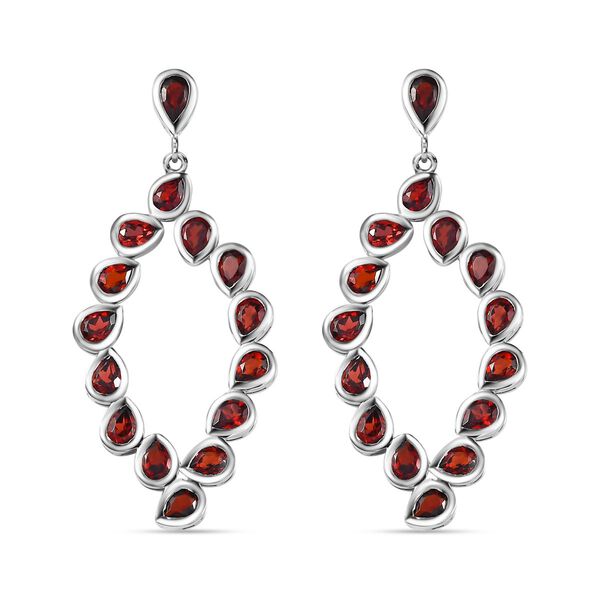 Mosambik Granat Ohrringe, ca. 6,23 ct.