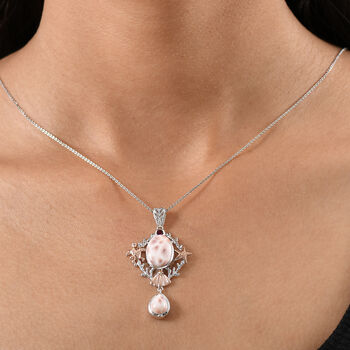 D&rsquo;joy AA Natrolith Anh&auml;nger 925 Silber ca. 7.50 ct