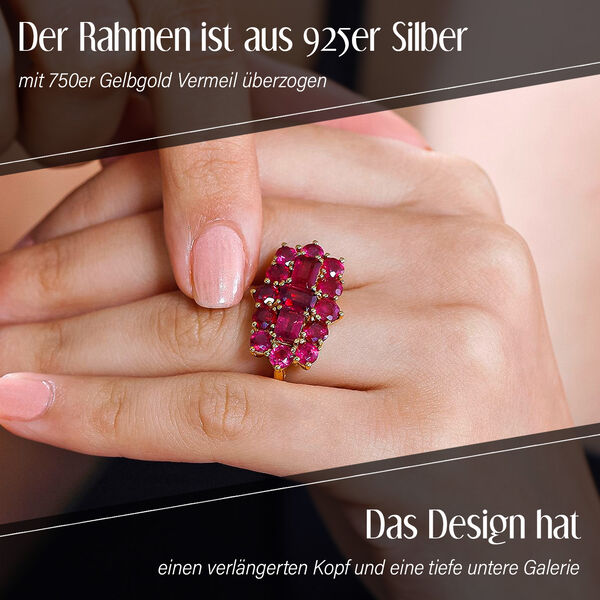 AA Afrikanischer Rubin-Ring - 6,74 ct. image number 3